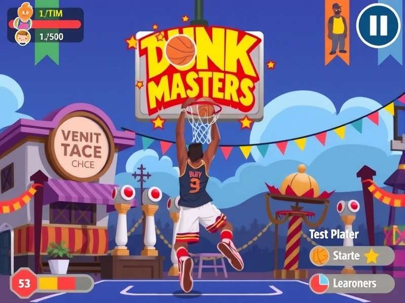 Dunk Masters Gameplay Screenshot